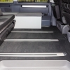 Carpet passenger compartment - T6.1 Beach with 2-seater bench - Titanium Black - 100 708 616